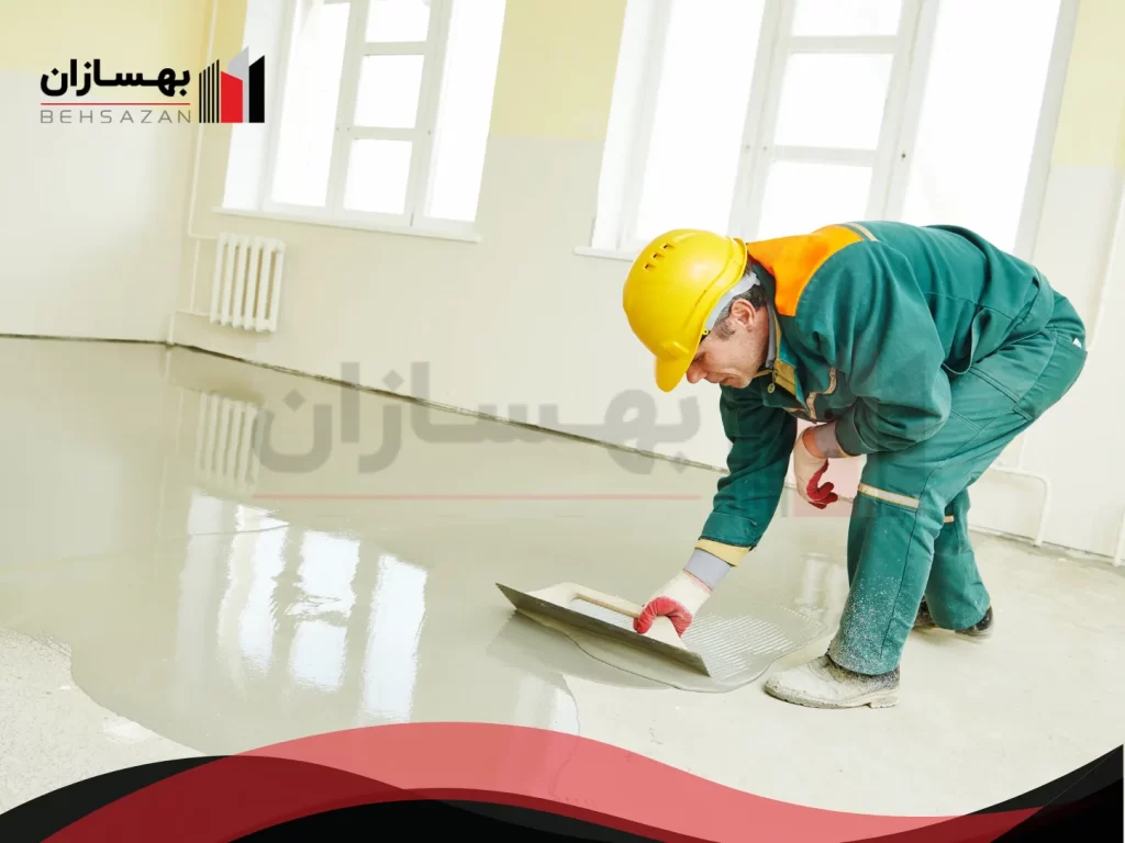 نکات مهم در اجرای ملات خودتراز کف